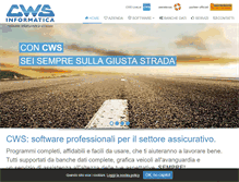 Tablet Screenshot of cwsinformatica.com